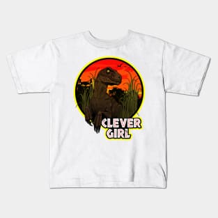 Clever Girl Raptor Kids T-Shirt